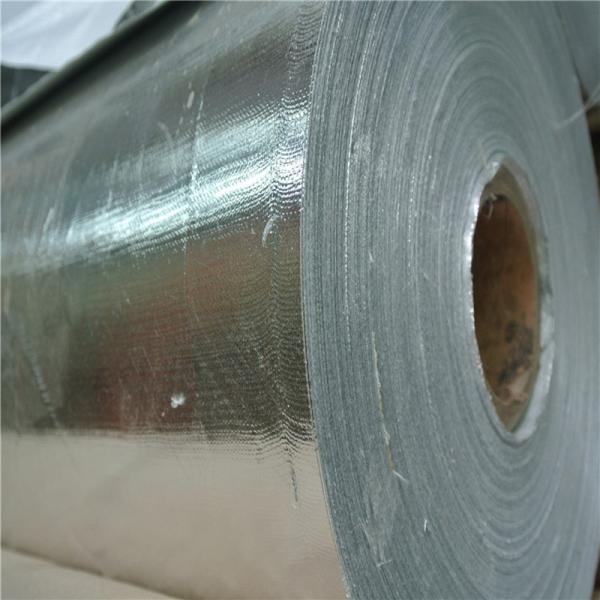 Anti Static Aluminum Foil Coated Fiberglass Cloth Alkali Free Composition