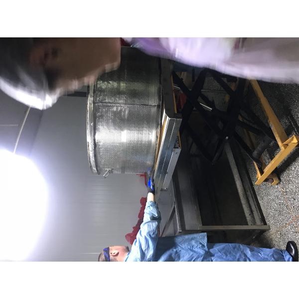 Unique Deoiling Effect Continuous Vacuum Fryer With Oil Temperature 80~120℃