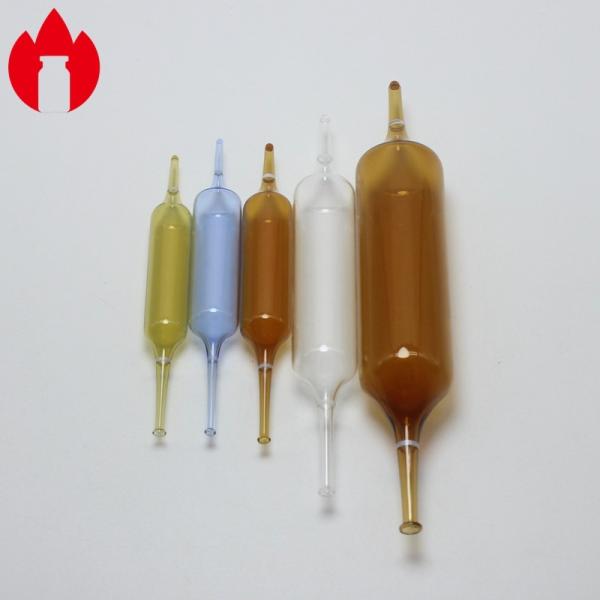 Ясная или янтарная стеклянная пробирка ампулы впрыски ампулы 1ml 2ml 5ml 10ml медицинская