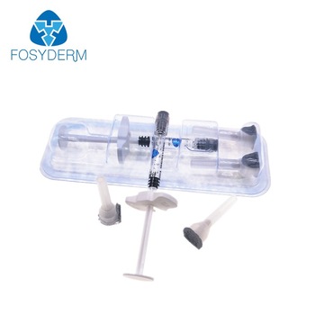 Línea atractiva transparente llenadores cutáneos de Derm del ácido hialurónico de los labios 1ml del labio del gel