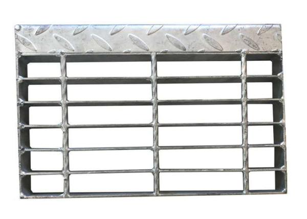 Plain Sheet 10mm Thick Catwalk Steel Grating For Chemical Plant