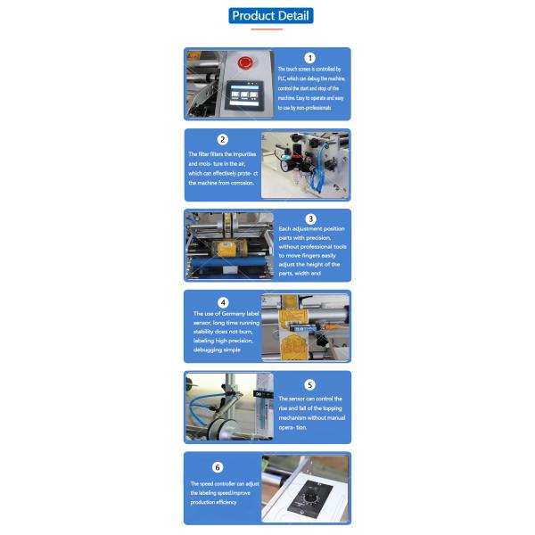 Полуавтоматический круглый бутылочный маркировочный аппарат для обертывания вокруг маркировки банки с медным джемом