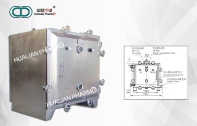 Industrial Pharmaceutical Machinery / Round Or Square Dryer Vacuum Drying Ovens