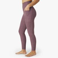 Haut Waisted Legging 87% polyester mou de beurre 13% Lycra de Spacedye
