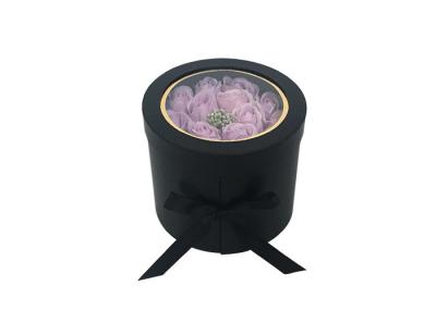 Flor de veludo luxuosa em volta dos recipientes de empacotamento dos tubos de Ardboard com tampas