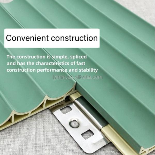 Мармольный декоративный внутренний стенный панель с PVC бамбуком и краской защиты окружающей среды