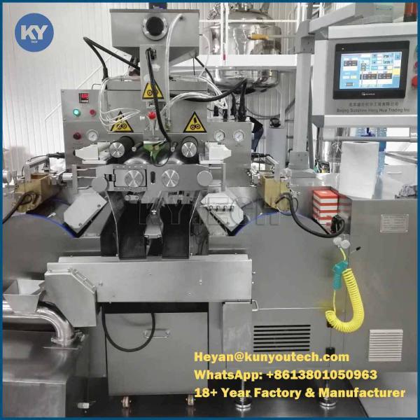 Máquina automática de encapsulación de softgel de 13kw con 12 émbolos