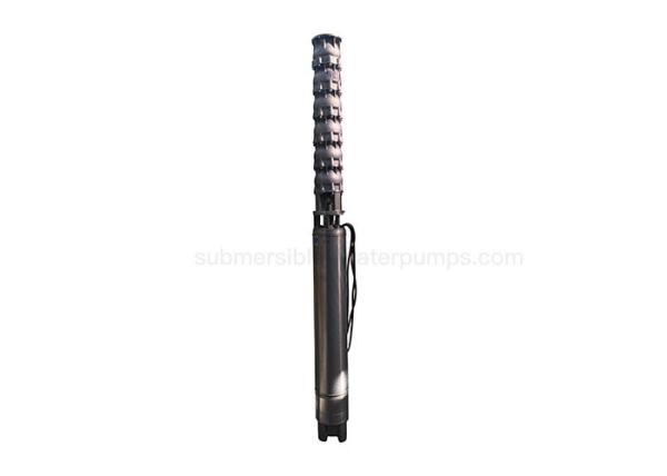 Pompes de puits profondes submersibles durables 10 po. de diamètre ISO9001 adapté aux besoins du client