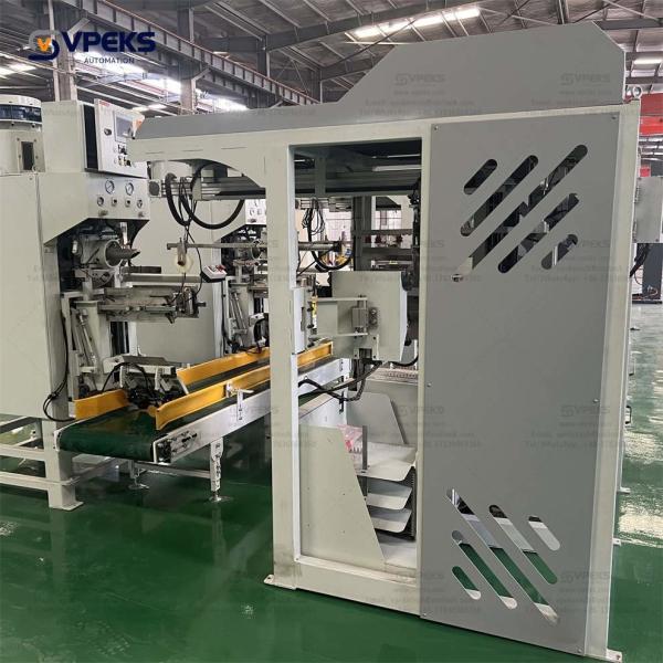 Seed Corn Barite Valve Bag Filling Machine For Cement And Lime Powders