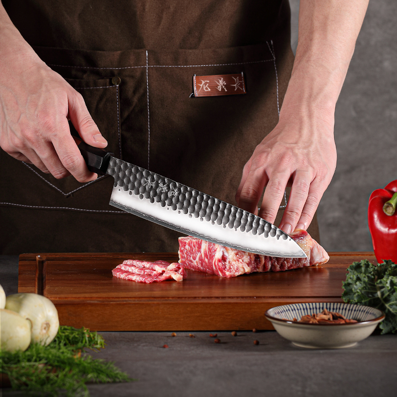 Aogami 2 Gyuto Knife Hand‑Forged Japanese Chef’s Knife for Professional Kitchen