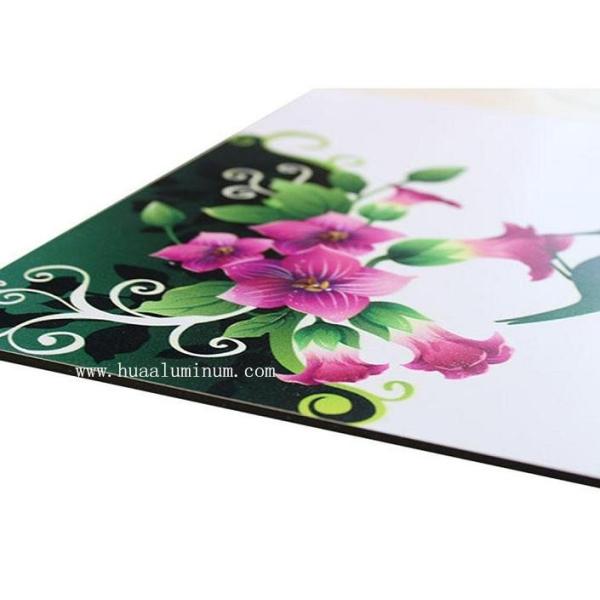 Waterproof White 4mm Signage Aluminum Composite Panel For Advertising