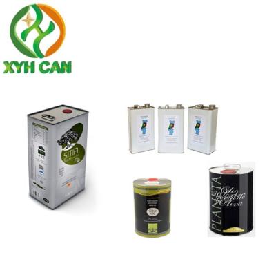Taille de place d'Olive Oil Tin Can Professional de 3L Tin Containers vide qui respecte l'environnement