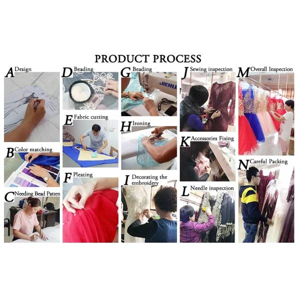 Applique Beading Long Wedding Dresses With Sash / Sexy Evening Gowns