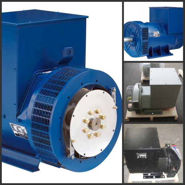 380 - 480 V Brushless Synchronous Generator , Small Brushless Alternator With Optional AVR