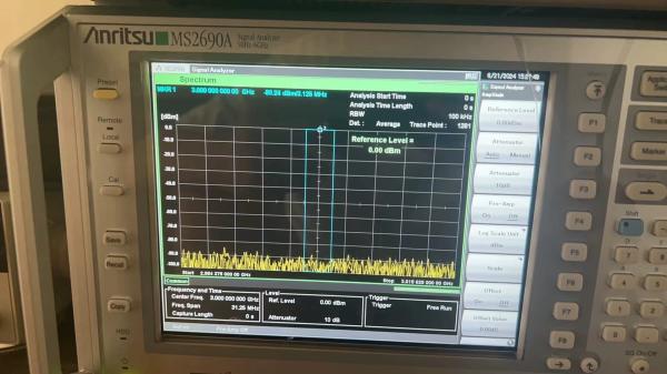 Anritsu MS2690A Analisador de espectro de RF 6 GHz Analisador de señal vectorial de banda ancha