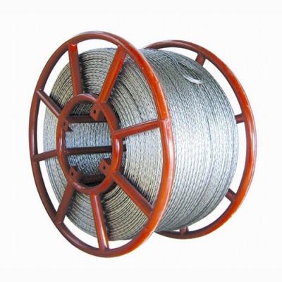 corda de fio de aço trançada de torção de 26mm anti para amarrar a linha de transmissão de 800 quilovolts