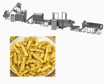 La variété forme la chaîne de fabrication de la 2D du granule 3D de casse-croûte de pois du soja machine croustillante d'extrudeuse