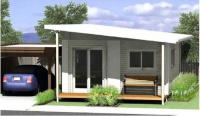 appartements standard de mamie de l'Australie de nouvelle de conception structure légère préfabriquée ignifuge à l'épreuve des ouragans à l'épreuve des tremblements de terre de vue en acier