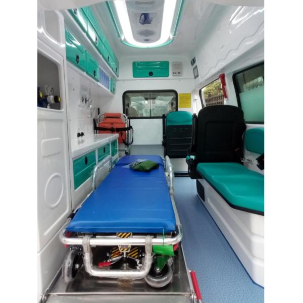 Medical Mercedes Benz Ambulance Gasoline 7 Seats 4×2 White