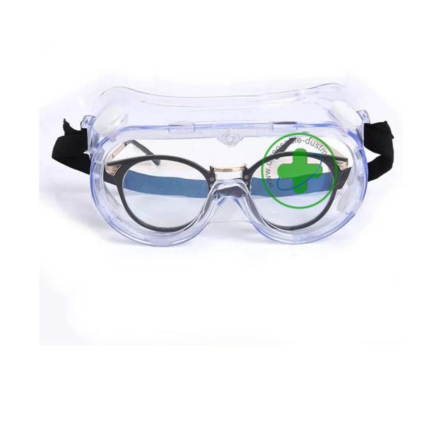 Closed Medical Safety Goggles Anti Splash Anti Fog Goggles Uv Protection