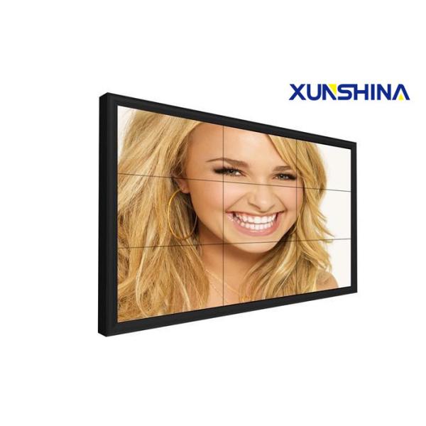 Free Software LED 3x3 Video Wall For Clothing Shop , LG LCD Video Wall