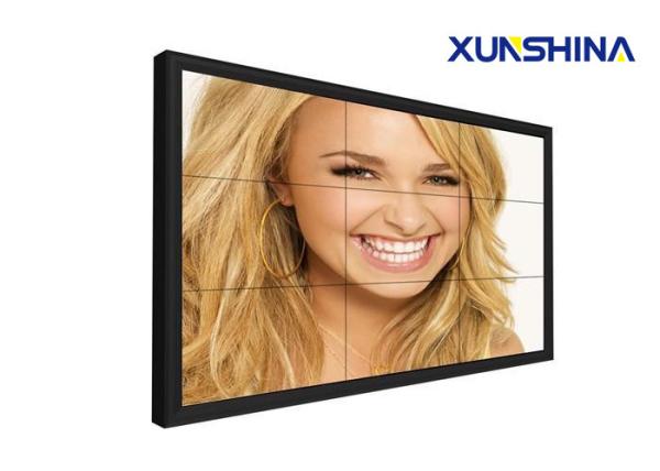 Free Software LED 3x3 Video Wall For Clothing Shop , LG LCD Video Wall