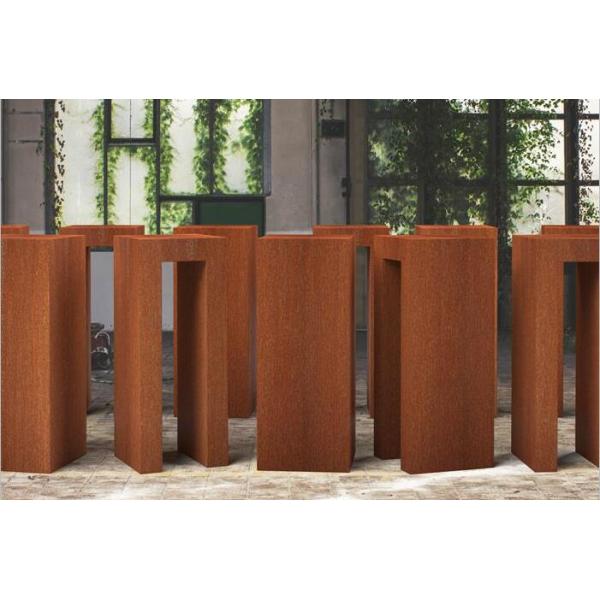 Modern Cooking Charcoal Barbecue Grill Corten Steel Outdoor Fire Bowl BBQ