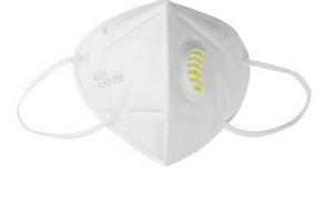 Disposable Valved Dust Mask Non Woven Fabric FFP2 Carbon Mask CE Approved