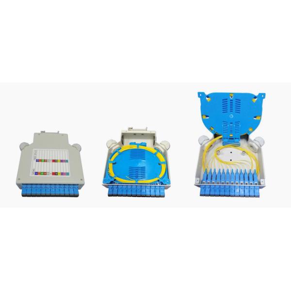 Алюминиевый DIN Rail Mounted LC/Sc Sx/Dx Fiber Optic Terminal Box с легкой установкой