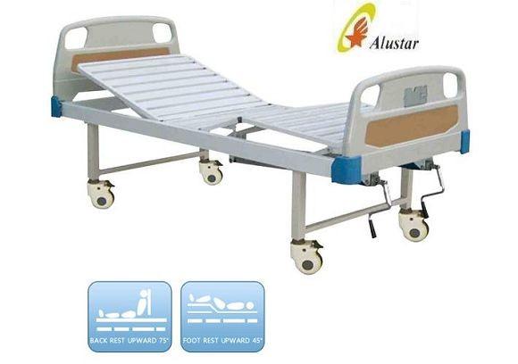 2 Function Manual Medical Hospital Beds Without Guardrail ALS-M209
