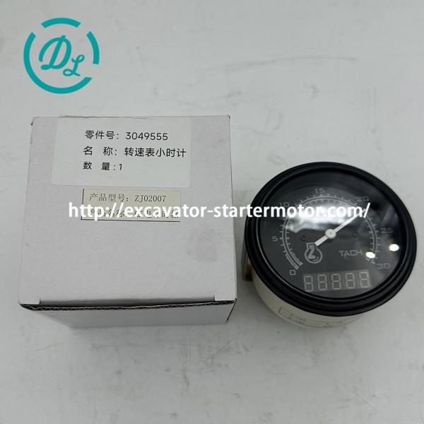 Cummins 3049555 Velocidad Tachohour Meter 12V 24V Parte del motor