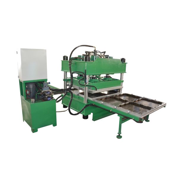PLC Control Rubber Floor Tile Vulcanizing Machine Rubber Floor Tile Making Machine