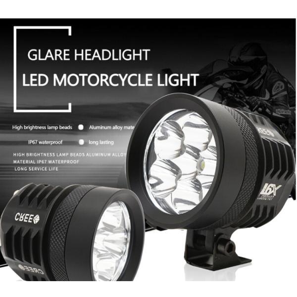 motorcycle headlight led L4X L6X 40W lamp electric vehicle 4-bead headlamp lighting car spotlights