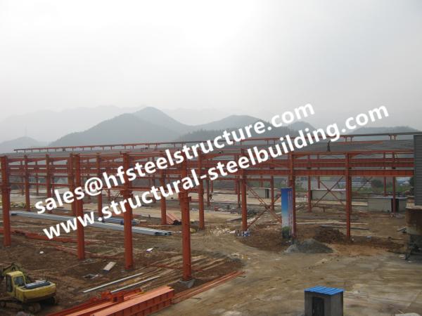 Q345 Customized Light Prefab Steel Buildings Engineering Shed