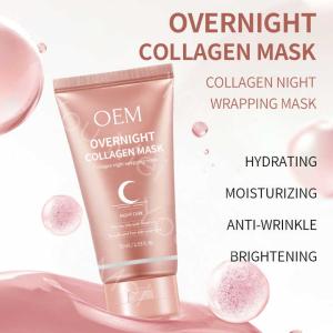 OEM Colágeno Hidrogel Cuidado de la piel Máscara facial Hidratante Peeling