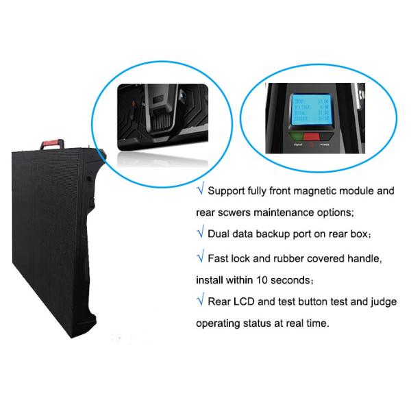 Indoor Rental LED Display Screen High Refresh IC 1920~3840Hz LED Wall Hire