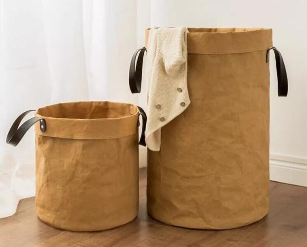Tyvek Organized Basket, Tyvek Organizer, TYVEK COSMETIC BAG, Tyvek Laundry Bag, Clothes Storage Basket