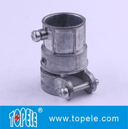 Zinc Flexible Metal EMT Conduit And Fittings , Combination Connector