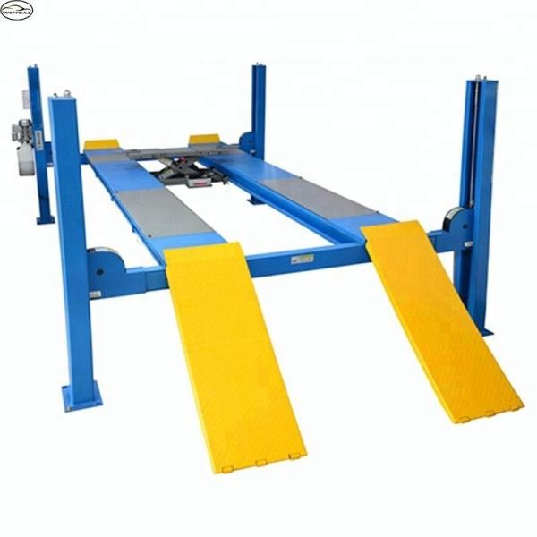 Hydraulic Car Ramp with 2.2KW Motor Power and 480mm Secondary Jack Lifting Height