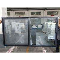 La vitre coulissante en anthracite grise UPVC
