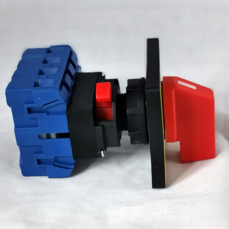 Single-Hole Panel Mounting Installation LW30 Series 25A Rotary AC Isolator Switch 4P Isolator Main Switch Cam Type