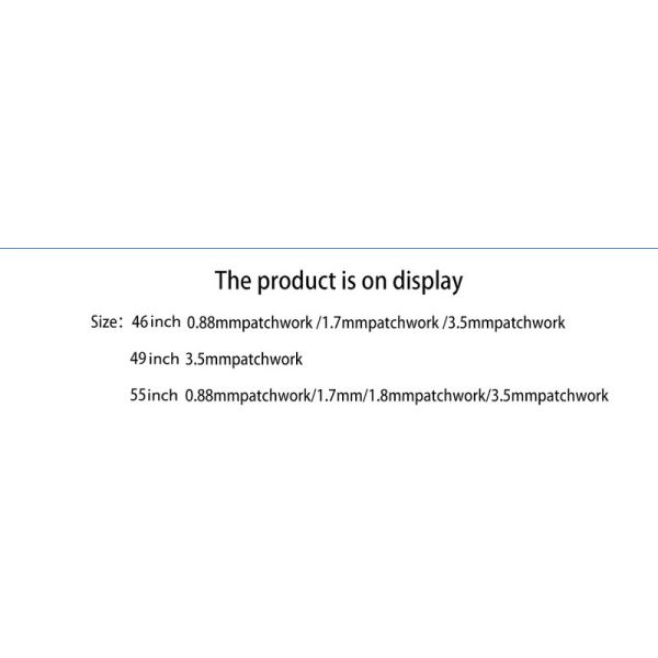 65 Inch 3.5mm Border LCD Wall Panels 500nit Brightness LCD Wall Display
