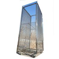 304 mobile durable en acier inoxydable panier de refroidissement pour le stockage de refroidissement plateau