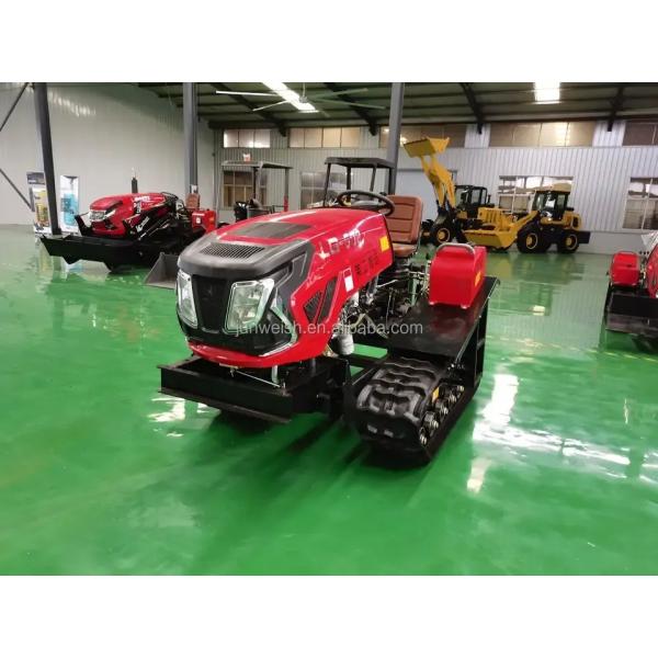 Tracked Tractor Crawler for Farm 50HP Mini Agricultural Type 2000kg Load Capacity