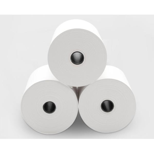 Бумага получения кассового аппарата крена 80mm ярлыка POS ATM липкая