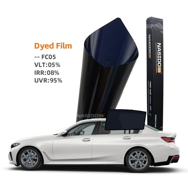 FC05 1 Ply Window Tint Film solaire teinté Rejet UV Durable