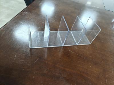 CLEAR ACRYLIC NOTEBOOK RACK MERCH AID