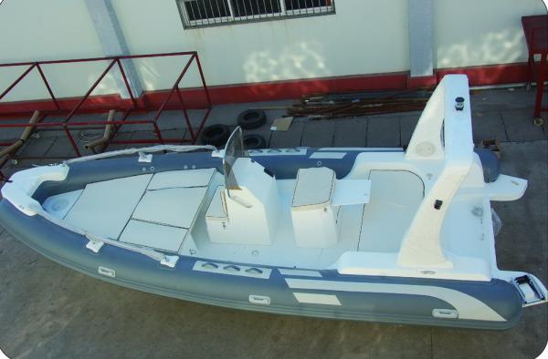 Rigid Hull Transport Tour Inflatable RIB Boats With 1.2mm PVC Tube