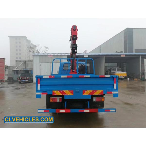 ISUZU 130hp Crane Truck Lifting 3 ton Construction Machinery