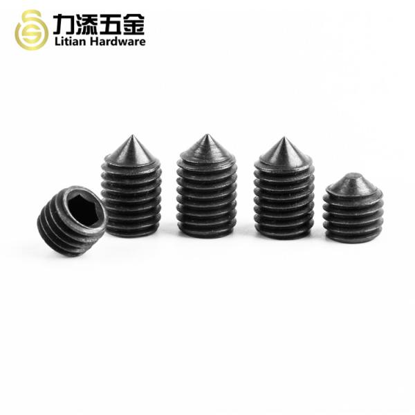 DIN914 stainless steel taper sleeve hexagonal bolt to fix taper sleeve screw hexagonal plunger